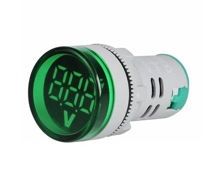 Dijital Voltmetre - Ac50-500V - YEŞİL