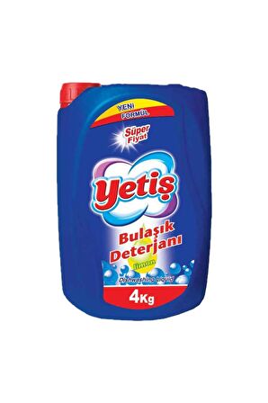 Yetiş Çamaşır Deterjanı 6 kg + Yumuşatıcı Sensitive 4 lt + Bulaşık Deterjanı 4 kg + Ultra Çamaşır Suyu 4 kg