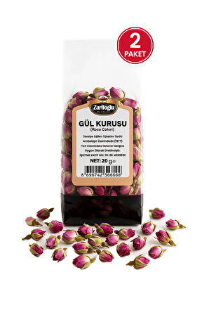 Gül Kurusu Bitkisi Şifalı Bitkiler 2 x 20 gr