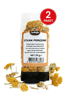 Civan Perçemi Otu Bitkisi Şifalı Bitkiler 2 x 26 gr