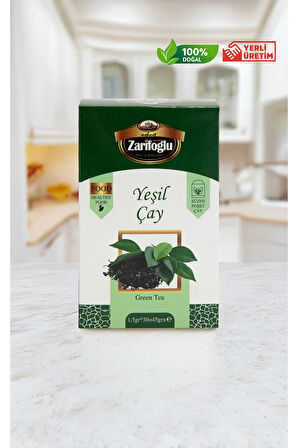 Yeşil Çay Otu Bitkisi Şifalı Bitkiler 30 Paket Poşet Çay