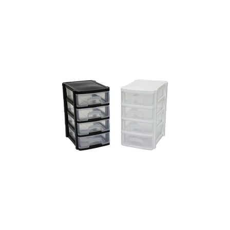 Tonton - Mini Çekmece 4 Katlı 10.3X13.9X16.6CM