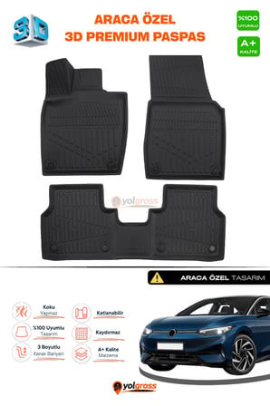 VW ID.7 3D Pro Havuzlu Paspas 2023 Üzeri A+ Kalite