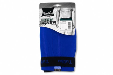 Tutku Erkek Lıon Spor Boxer 6 LI SET