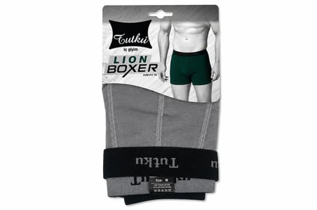 Tutku Erkek Lıon Spor Boxer 3 LÜ SET