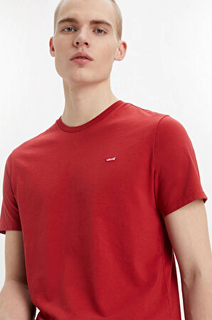 Levi's Erkek Arma Logo Kırmızı Basic T-shirt - 003vj-0000
