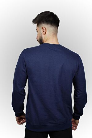 City Night Baskılı Erkek Sweatshirt