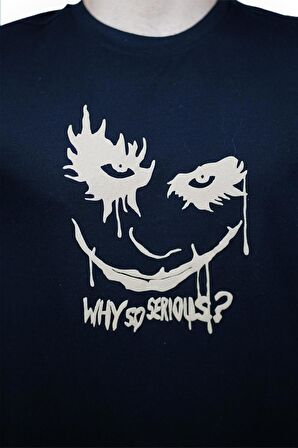 Why So Serious Baskılı Erkek Sweatshirt