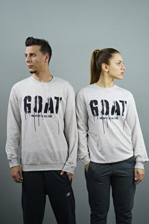 G.O.A.T. Baskılı Kadın Sweatshirt