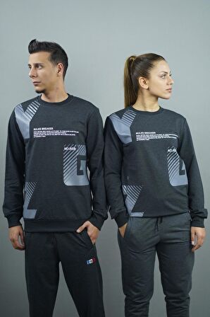 YGZ Baskılı Kadın Sweatshirt