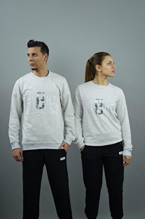 City Night Baskılı Kadın Sweatshirt