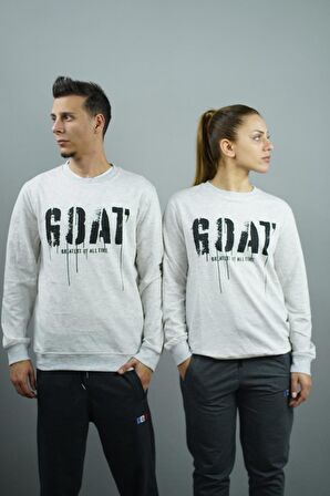 G.O.A.T. Baskılı Kadın Sweatshirt