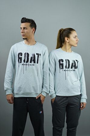 G.O.A.T. Baskılı Kadın Sweatshirt