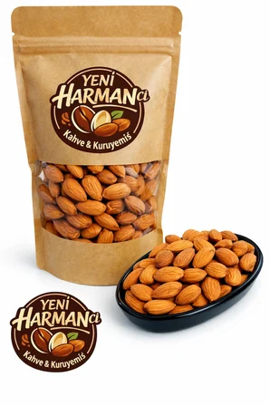 Yeni Harmancı Badem İçi Çiğ 1 Kg.