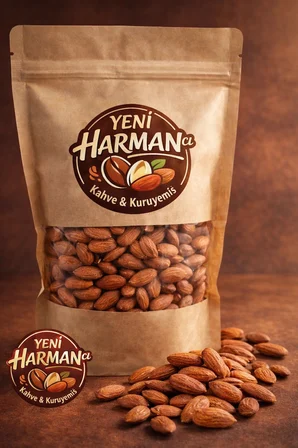 Yeni Harmancı Badem İçi Kavrulmuş 1 Kg.