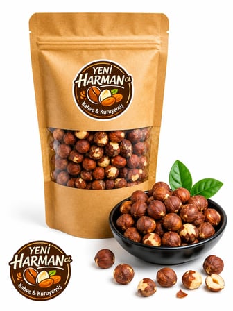 Yeni Harmancı 5'i Bir Yerde Çiğ Sağlıklı Atıştırmalık Avantaj Paketi (500 Gr. Çiğ Badem İçi, 500 Gr. Çiğ Kabak Çekirdeği İçi, 500 Gr. Çiğ Kaju Fıstığı, 500 Gr. Ceviz İçi, 500 Gr. Çiğ Fındık) 2,5 Kg