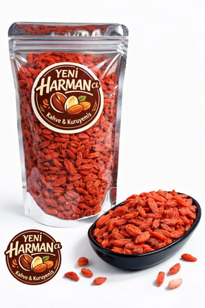 Yeni Harmancı Goji Berry (Kurt Üzümü) 1 Kg.