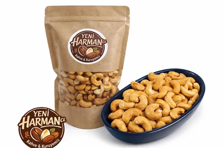 Yeni Harmancı Kaju Fıstığı Kavrulmuş 1 Kg.