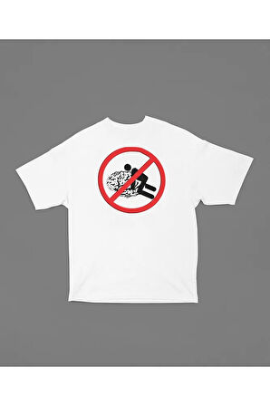 Kafa Ütülemek Yasaktır Baskılı Komik Baskılı Unisex Tişört, Funny Tişört