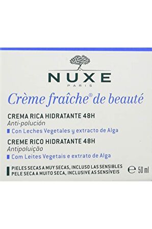 Creme Fraiche De Beaute 48h Rich Cream 50ml - Nemlendirici Yoğun Bakım Kremi 1 Pa