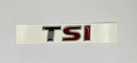 VOLKSWAGEN TSİ 2010 - 2014 İKİ KIRMIZI BAGAJ YAZISI