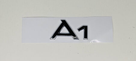 AUDİ A1 2011 - 2023 ARKA BAGAJ YAZISI KROM