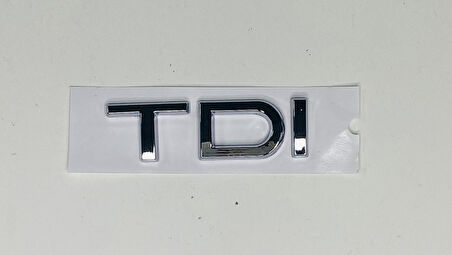 AUDİ A3 2008 - 2018 TDİ ARKA BAGAJ YAZISI KROM