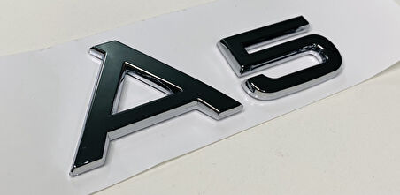 AUDİ A5 2008 - 2018 TDİ ARKA BAGAJ YAZISI KROM SET