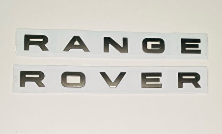 RANGE ROVER EVOQUE SPOR l322 l405 l538 l494 l320 KAPUT YAZISI SİYAH