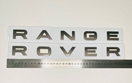RANGE ROVER EVOQUE SPOR l322 l405 l538 l494 l320 KAPUT YAZISI SİYAH