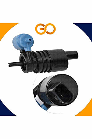 1k6955651 Volkswagen Transporter T5 2010-2014 Model Arası Cam Yıkama Silecek Su Pompa Motoru