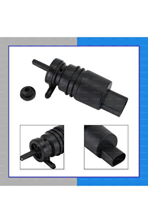 1k5955651 Volkswagen Passat B7 2011-2014 Model Arası Ön Cam Yıkama Silecek Su Fıskiye Pompa Motoru