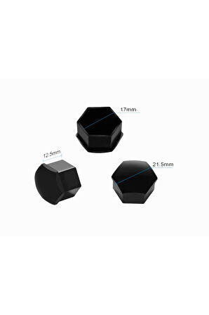 Audı A6 C8 Bijon Kapağı Takım (siyah) 321601173a 2018-2021 Model Arası Araçlara Uyumlu