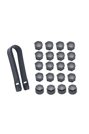 Skoda Fabia Bijon Kapağı Takım (şifreli Gri) 4f0601173a 2007-2010 Model Arası Araçlara Uyumlu