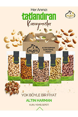 Yılbaşı Kuru Yemiş Sepeti  Fiyat 2,5kg