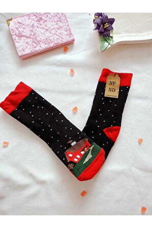 2 ÇİFT TERMAL SOKET  YILBAŞI HAVLU YUMUŞAK HEDİYE KIŞLIK KADIN ÇORABI SİYAH GRİ ÇORAP 36-40