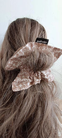 3'lü SET ÇİFT TARAFLI YILDIZ LASTİKLİ KUMAŞ TOKA 