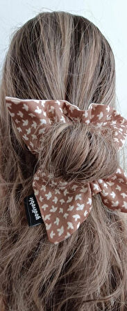 3 'lü SET ÇİFT TARAFLI YILDIZ LASTİKLİ  KUMAŞ TOKA