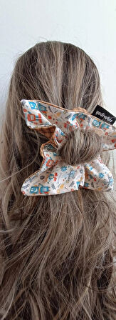 3 'lü SET ÇİFT TARAFLI YILDIZ LASTİKLİ  KUMAŞ TOKA