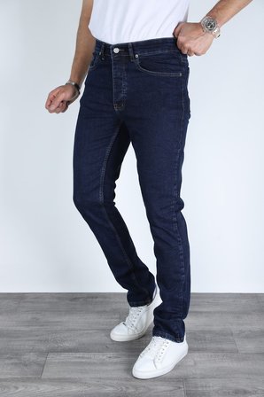 ERKEK REGULAR KALIP RAHAT KESİM ŞIK KOYU JEANS
