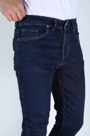 ERKEK REGULAR KALIP RAHAT KESİM ŞIK KOYU JEANS