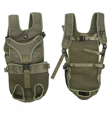 Köpek Taşıma Köpek Ana Kucağı - Kedi Ana Kucağı Mato Yeşil