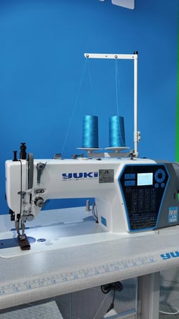 YUKİ YK 0303S8-H ÇİFT PAPUÇ FULL OTOMATİK DİKİŞ MAKİNASI SPET MOTORLU (SESSİZ, 10MM, KALIN MATERYAL)
