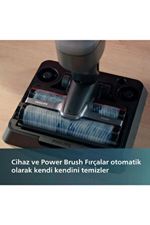 Turbolu Premium Aqua Trio Özel Seri otomatik kendini temizleme Islak Ve Kuru Dikey Süpürge Xw9463/11