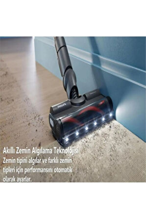 DrmZ Yeni Seri TriActive Akıllı LED başlık En Hızlı6000 Serisi Xc6557/01 Şarjlı Dikey Süpürge