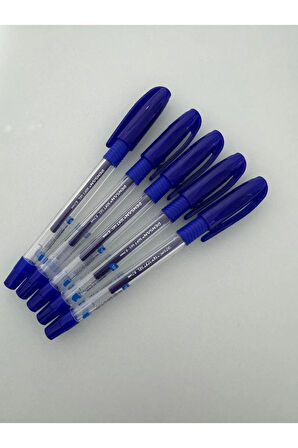 Tükenmez Kalem Soft Gel 0,7 MM Mavi (5 Adet)