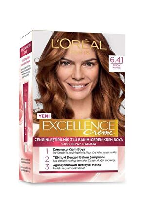 Loreal Excellence Creme 6.41 Fındık Kahve