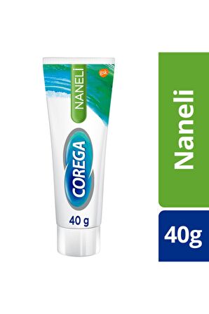 Corega Diş Protezi Yapıştırıcı Krem Naneli 40gr 