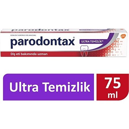 Parodontax Diş Macunu Ultra Temizlik 75ml