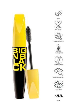 Pastel Big N Black Mascara 12ml No:176